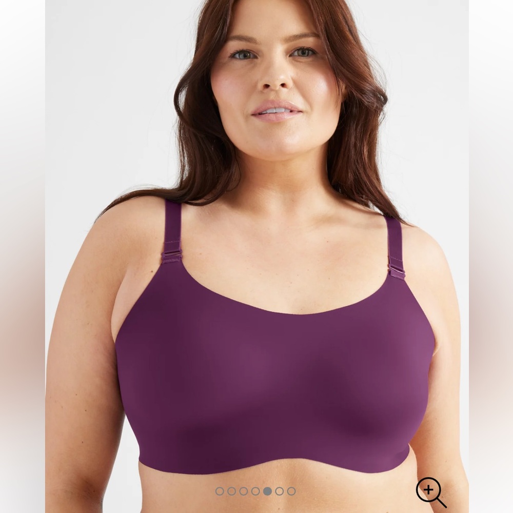 Knix Evolution Bra Reversible Everyday size 8 orchid berry NWT
